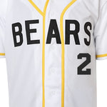 Toby Whitewood #2 Bad News Bears Authentic Baseball Jersey front thumbnail
