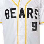 Alfred Ogilvie #9 Bad News Bears Baseball Jersey Authentic front logo thumbnail