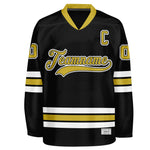 custom-black-and-gold-hockey-jersey-front-for-men thumbnail