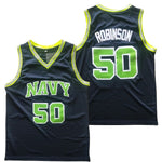 David Robinson Navy Basketball Jersey thumbnail