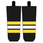 Happy Gilmore Boston Hockey Socks - Black Yellow And White thumbnail