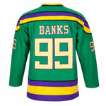 adam banks mighty ducks movie jersey green back for boys thumbnail