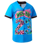 90s Bel Air 23 Printed Baseball Jersey Jersey One