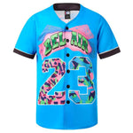 90s Bel Air 23 Printed Baseball Jersey Jersey One