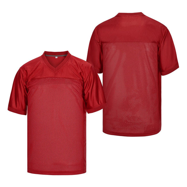 Blank Maroon Football Jersey Uniform Jersey One
