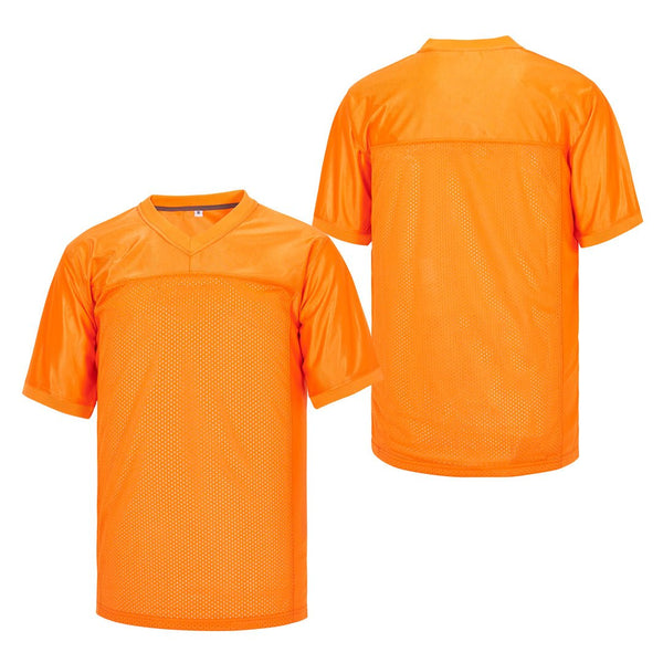 Blank Orange Football Jersey Uniform Jersey One
