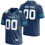 Custom Navy Football Jersey for Men/Youth | Authentic Uniform