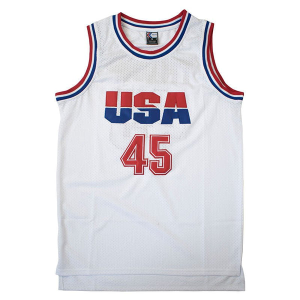 Donald Trump #45 USA Basketball Jersey Jersey One