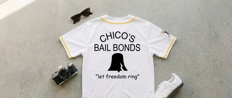 Chico's Bail Bonds - The Story Behind The Bad News Bears (1976) Jersey Sponsor