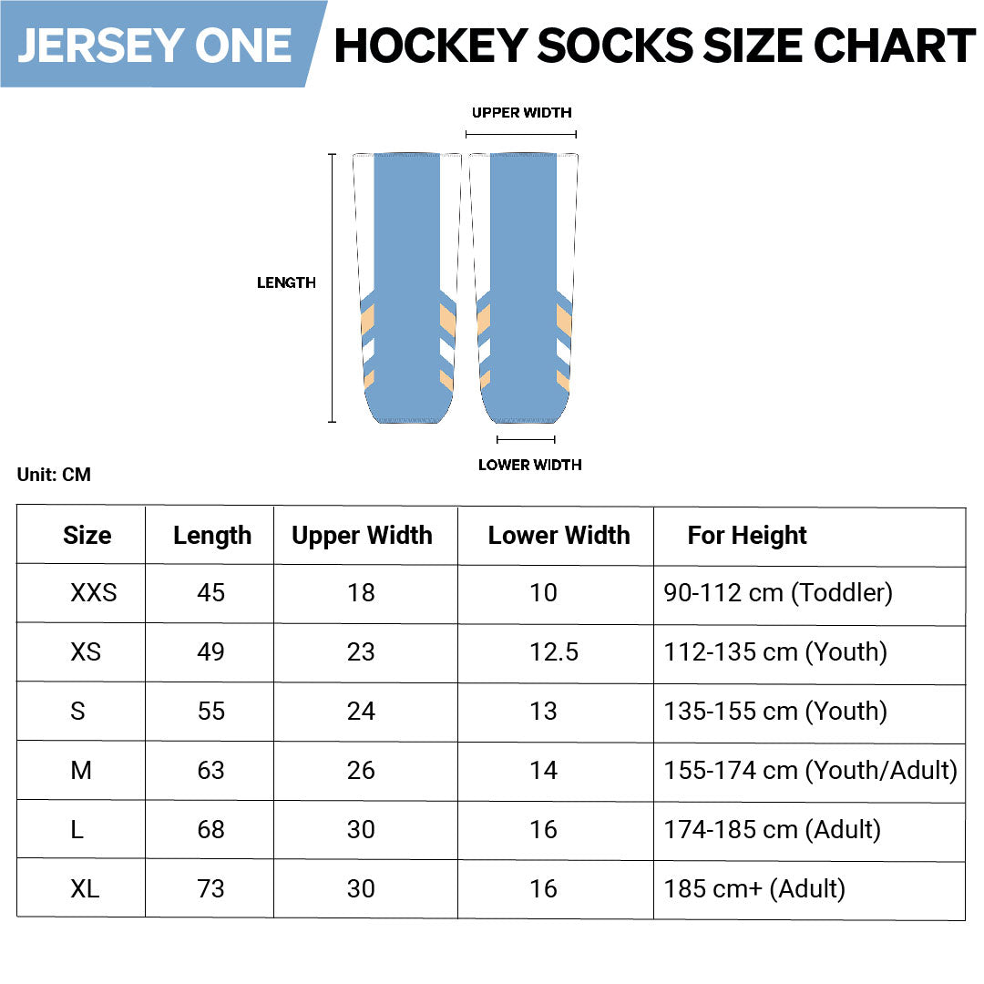 Hockey Socks Size Chart: Find the Perfect Fit for Your Game