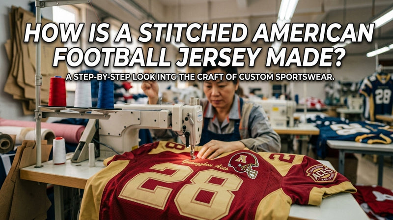 How Is a Stitched Football Jersey Made?