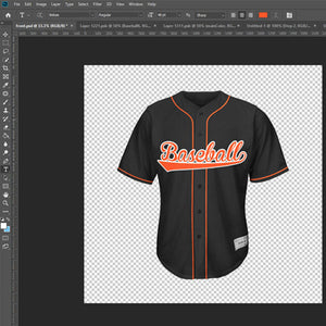 how to custom baseball jersey in photoshop