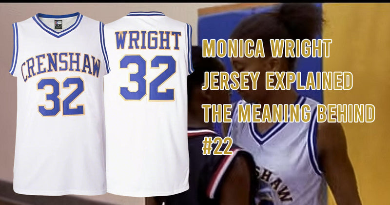 Monica Wright #32 Jersey: Authentic Crenshaw High Replica