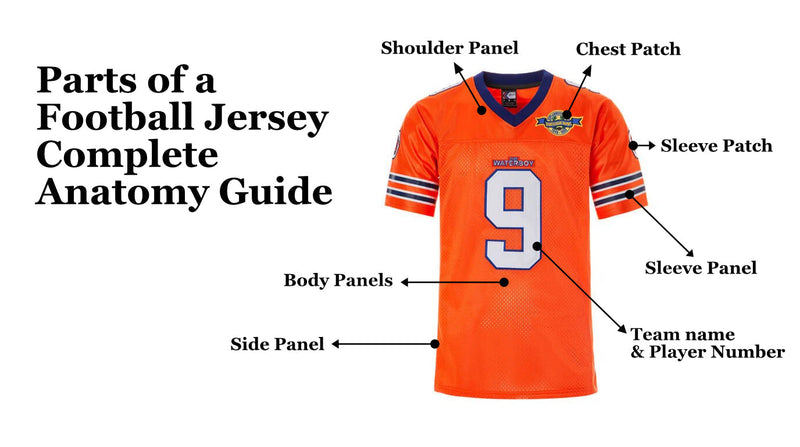 Parts of a Football Jersey: Complete Anatomy Guide