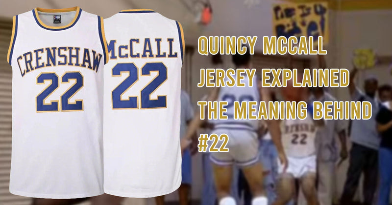 Quincy McCall #22 Jersey: Premium Stitched Crenshaw Gear