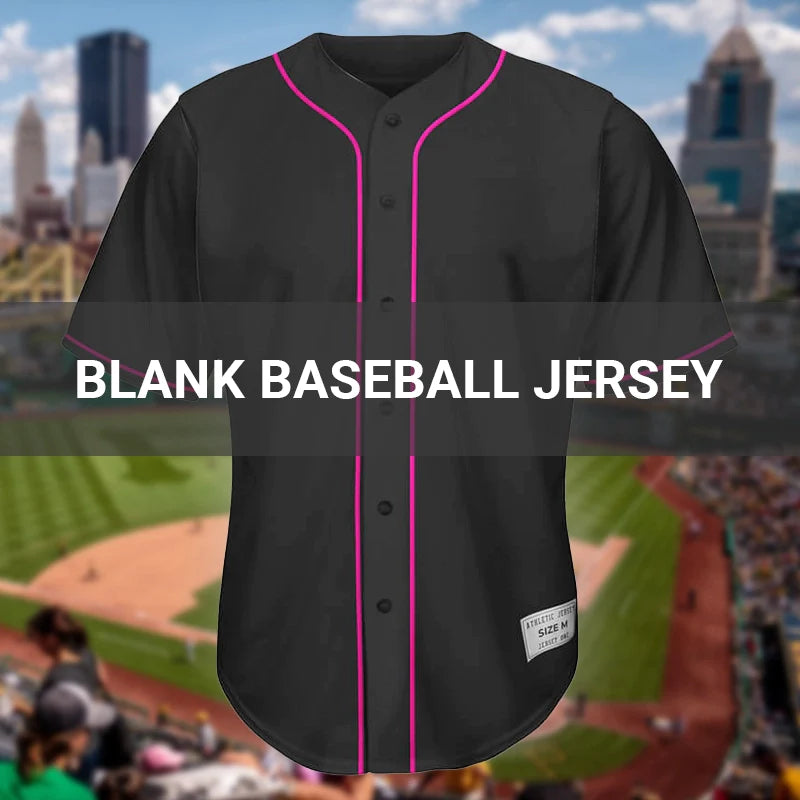 Blank Baseball Jersey