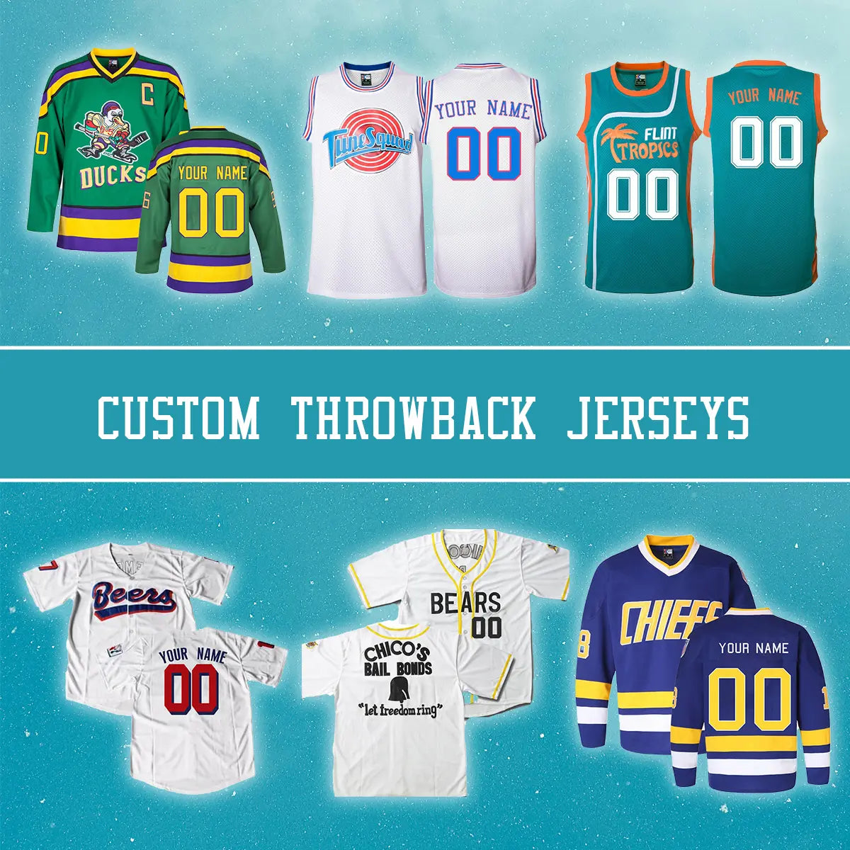 Custom Throwback Jerseys