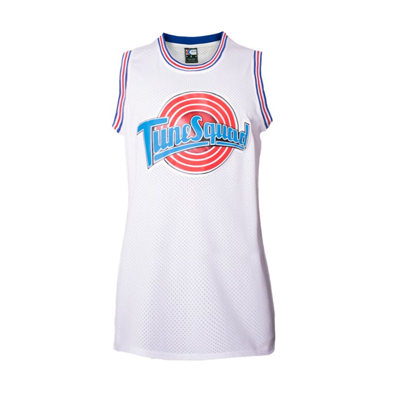90s Retro Basketball Jersey Dresses