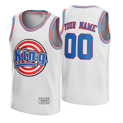King and Queen x Tune Squad Creative Basketball Jersey