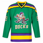 adam banks mighty ducks movie jersey green front for kids thumbnail