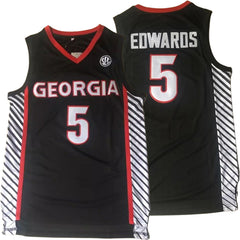 Anthony Edwards Georgia Bulldogs College Basketball Jersey #5