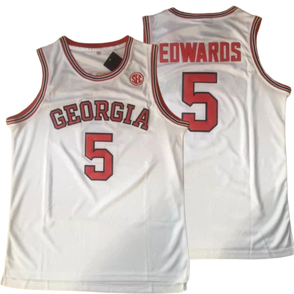 Anthony Edwards Georgia College Basketball Jersey