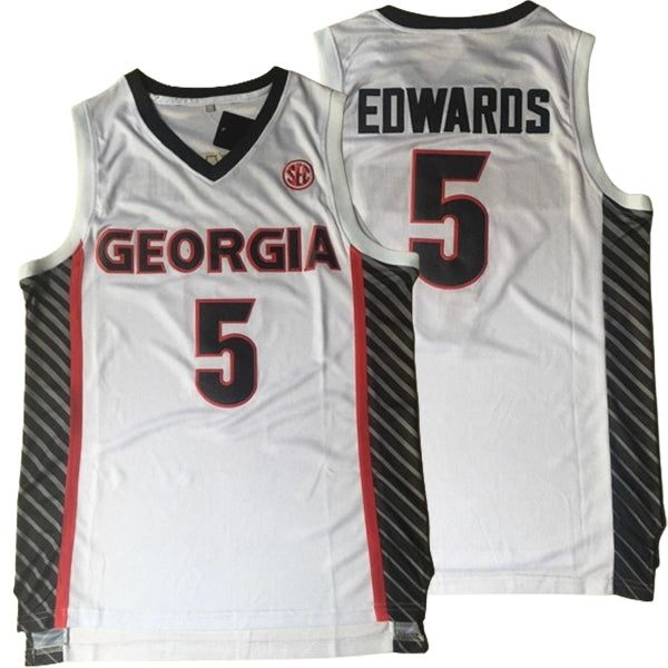 Anthony Edwards Georgia College Basketball Jersey