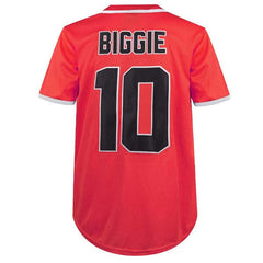 unisex Bad Boy Red Baseball Jersey for 90s theme party