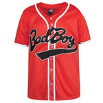Bad Boy Red Baseball Jersey for Men and Women thumbnail