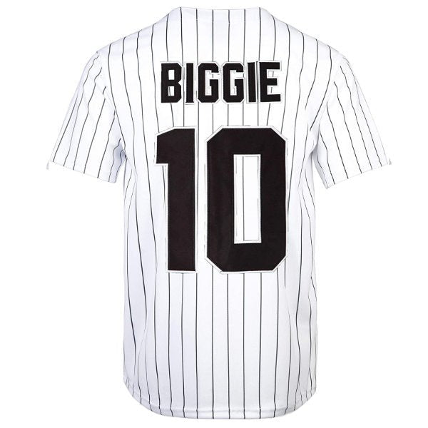 Bad Boy 10 Biggie Smalls Baseball Jersey Jersey One