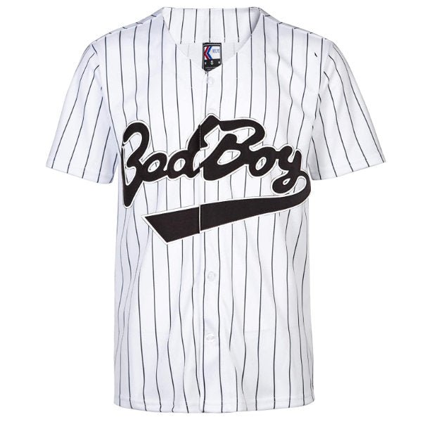 Bad Boy 10 Biggie Smalls Baseball Jersey Jersey One