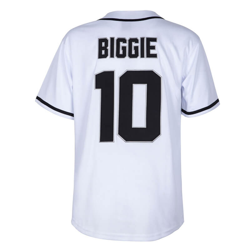 90s Bad Boy White Baseball Jersey unisex