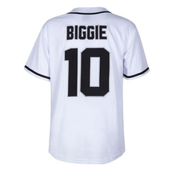 90s Bad Boy White Baseball Jersey unisex