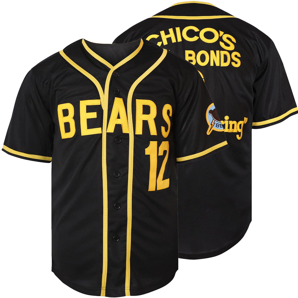 Bad News Bears Jersey Black - Chico's Bail Bonds for Men 12