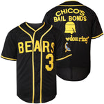 Bad News Bears Jersey Black - Chico's Bail Bonds for Men thumbnail