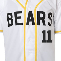 Amanda Whurlitzer #11 Bad News Bears Jersey - Chico's Bail Bonds front logo