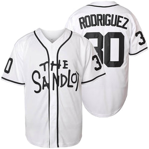 Benny The Jet Rodriguez Sandlot Jersey - White