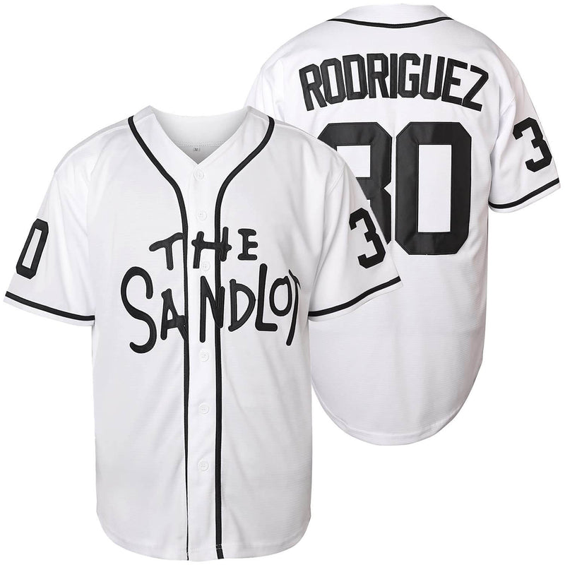 Benny The Jet Rodriguez Sandlot Jersey - White