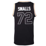 Biggie Smalls Bad Boy #72 Basketball Jersey - Black  thumbnail