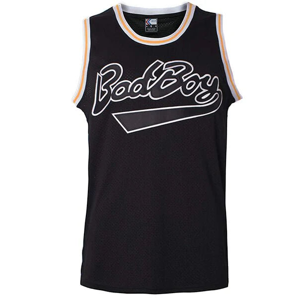 Biggie Smalls Bad Boy #72 Basketball Jersey - Black