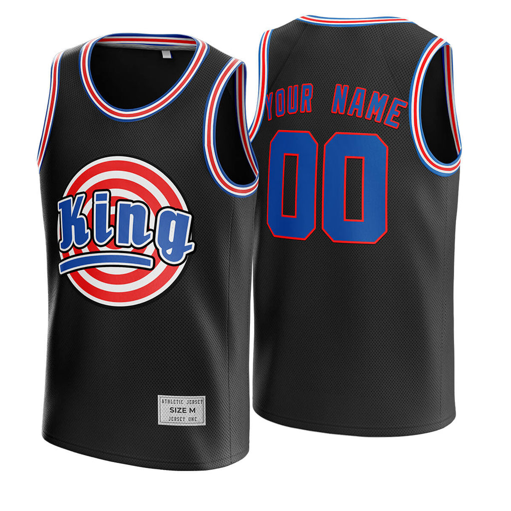 King and Queen x Tune Squad Creative Basketball Jersey