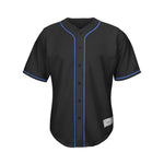 black and blue baseball jersey front thumbnail
