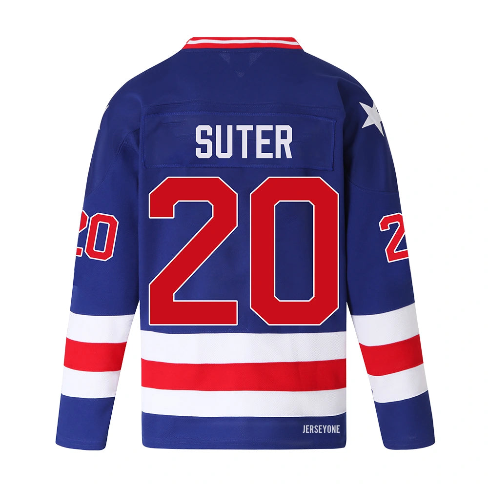Bob Suter Retro 1980 US Miracle Jersey #20