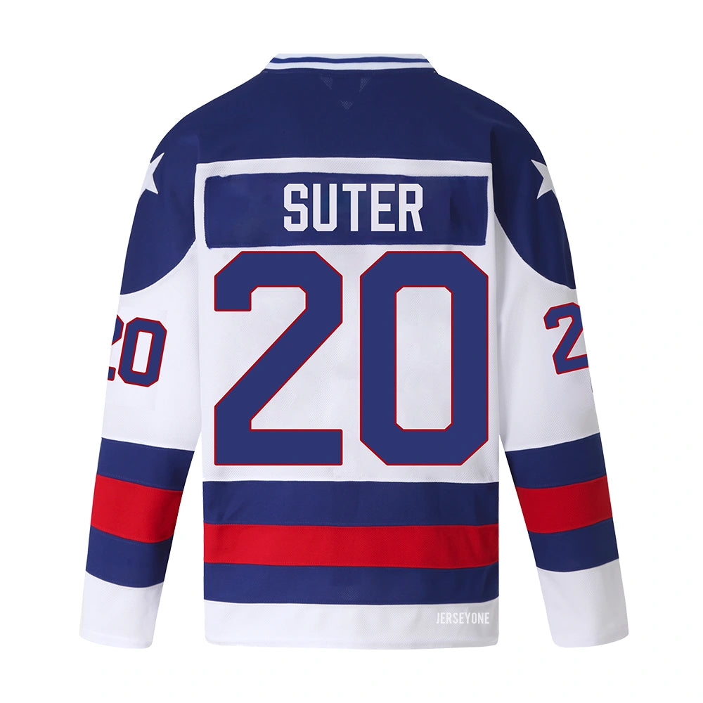 Bob Suter Retro 1980 US Miracle Jersey #20