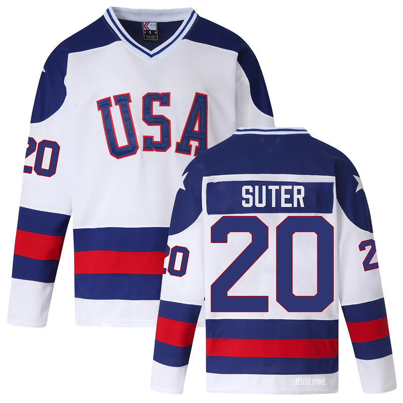 Bob Suter Jersey - Authentic 1980 USA Hockey Jersey | Miracle on Ice