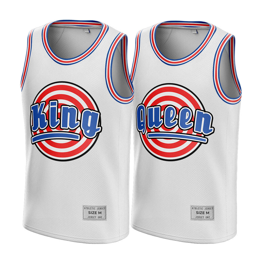 King and Queen x Tune Squad Creative Basketball Jersey
