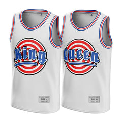 King and Queen x Tune Squad Creative Basketball Jersey