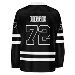 Custom Bad Boy Biggie Smalls Hockey Jersey