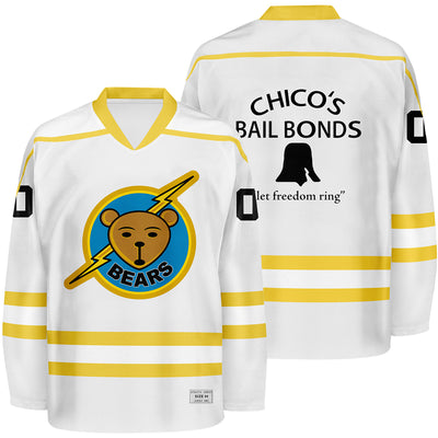 Custom Bears News Bears Hockey Jersey