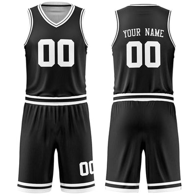 Custom Black Basketball Jersey - Just Number